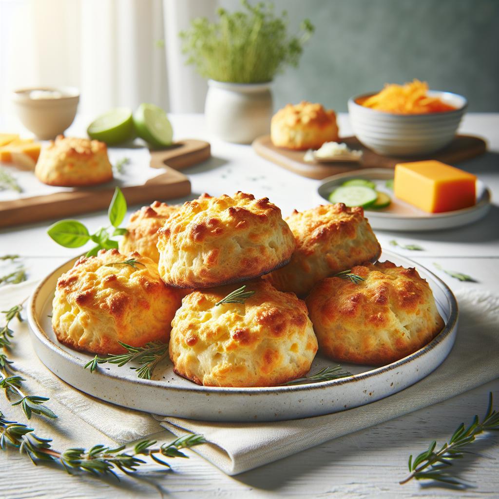 Flaky Savory Cheese Biscuits: A Scrumptious Homemade Treat