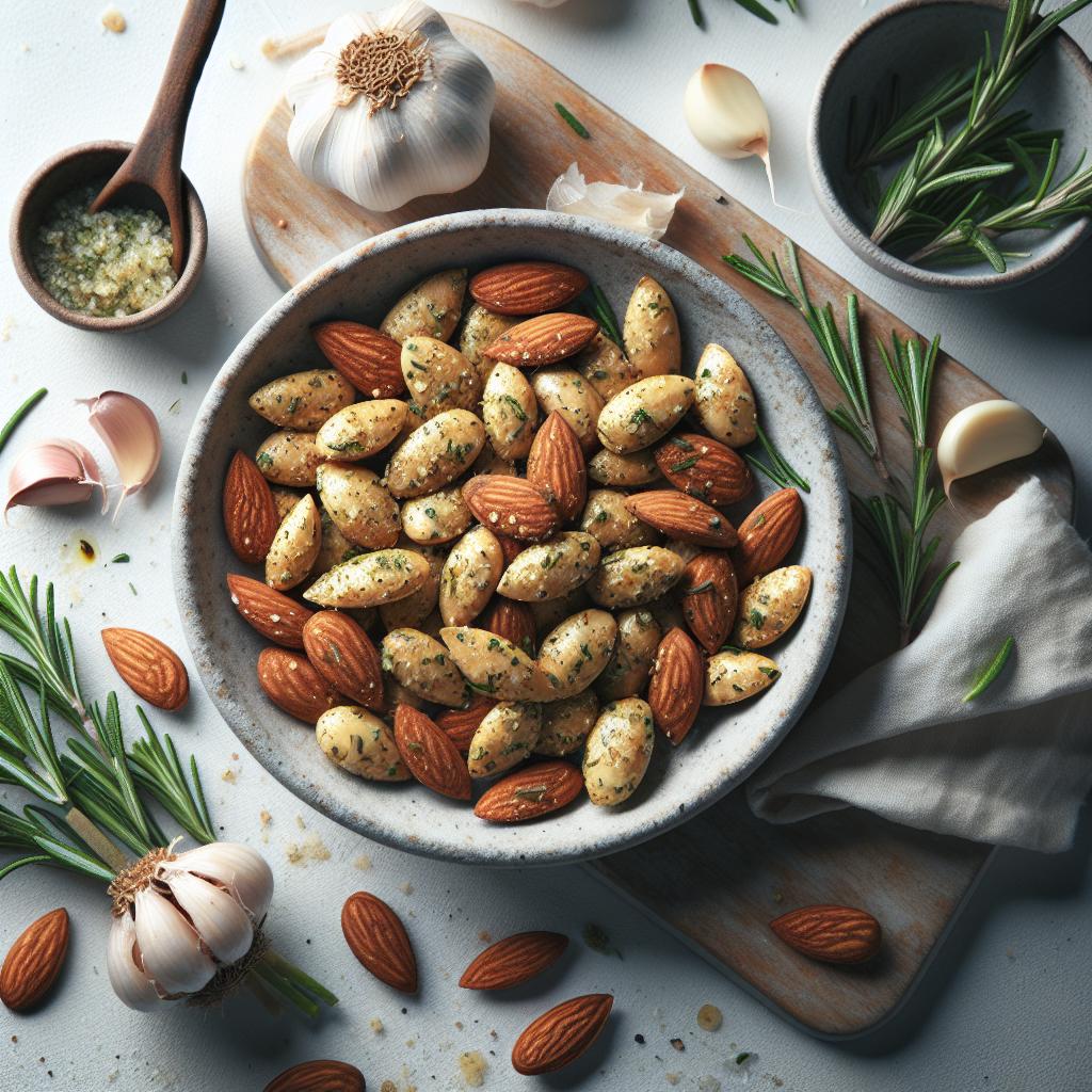 Savor the Zest: How Garlic Herb Almonds Boost Flavor & Health