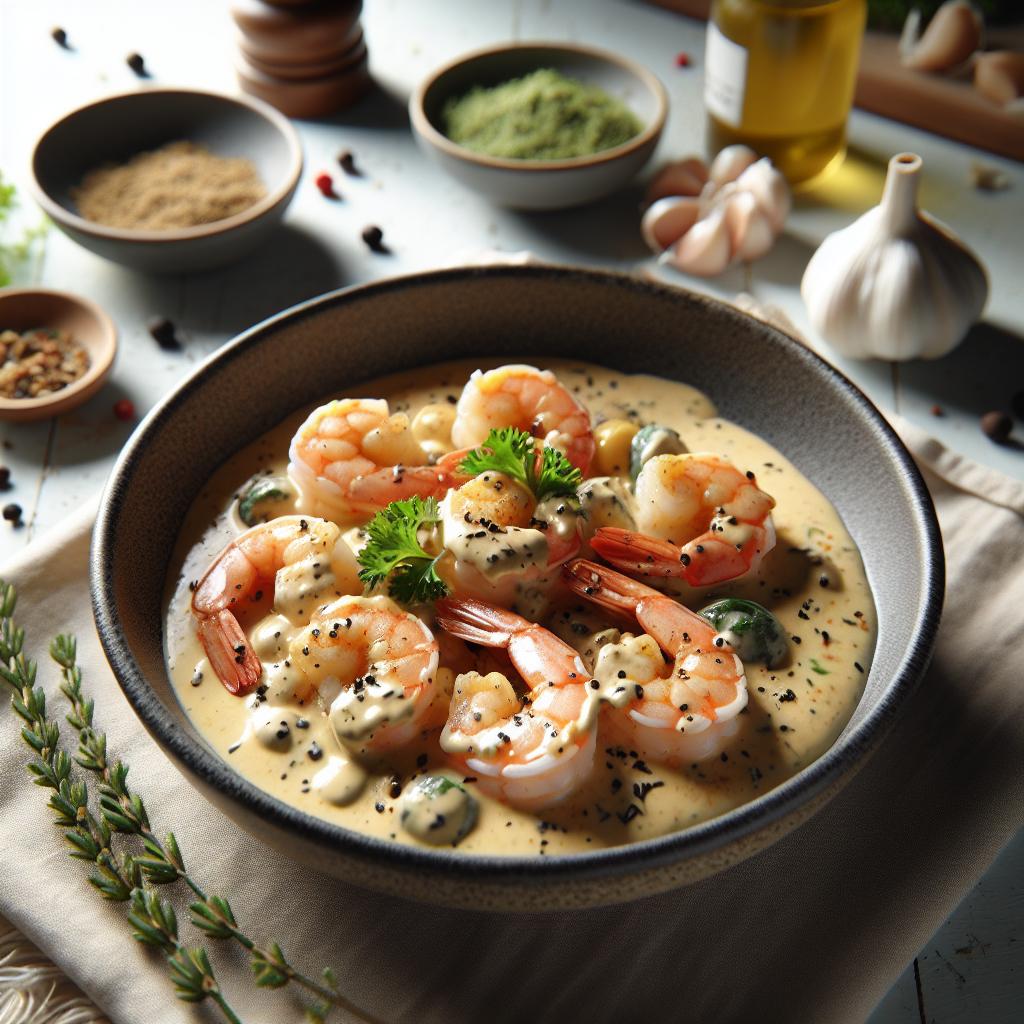 Decadent Creamy Garlic Shrimp: A Savory Seafood Delight